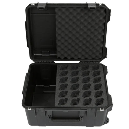 SKB 3I-2015-MC24 iSeries 24 Microphone Case with wheels
