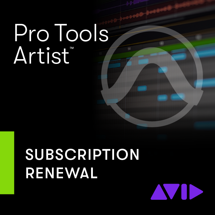 Avid ProTools Artist 1yr Subscription Renewal