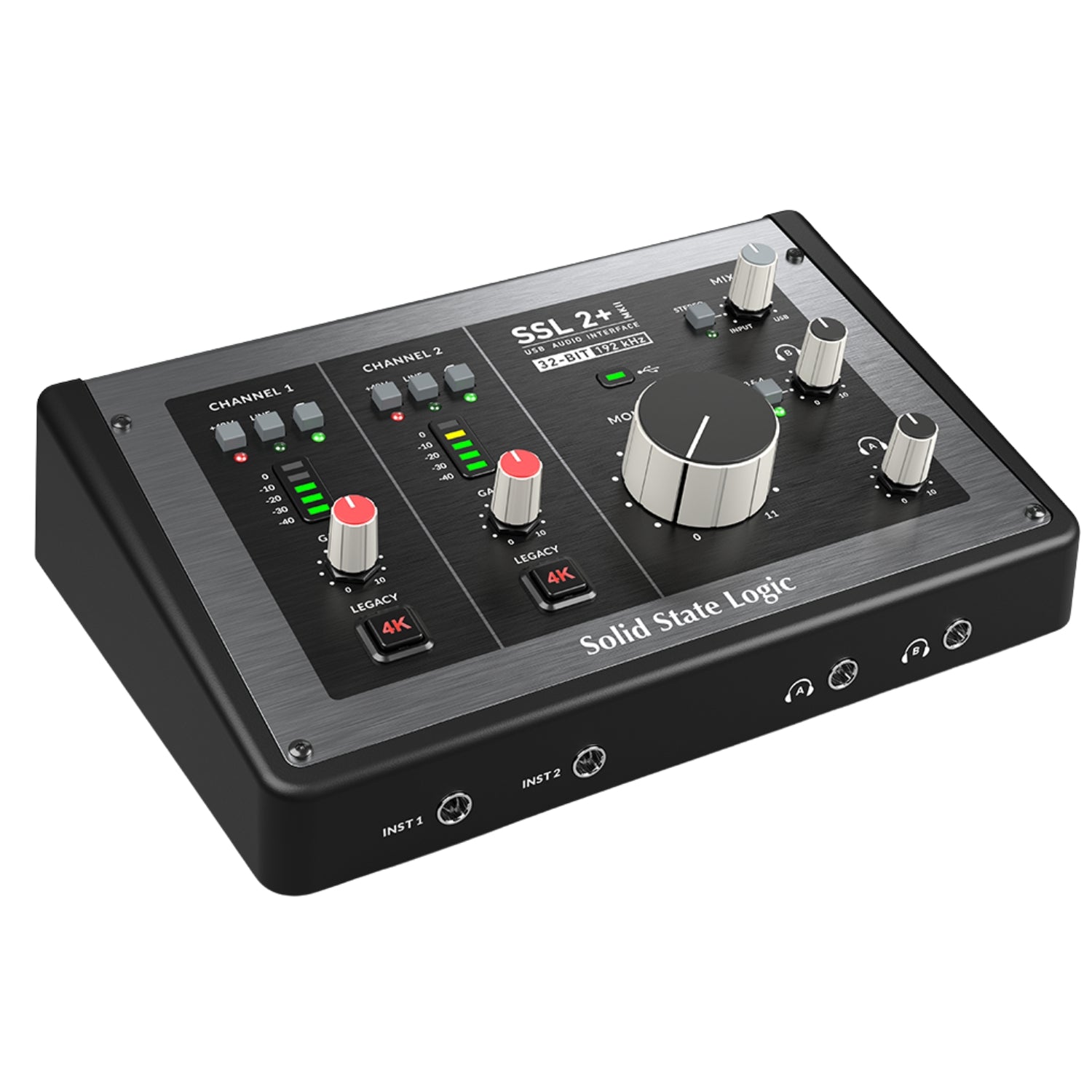 Solid State Logic SSL2+ MkII 2-in/4-out USB Audio Interface