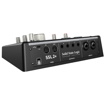 Solid State Logic SSL2+ MkII 2-in/4-out USB Audio Interface