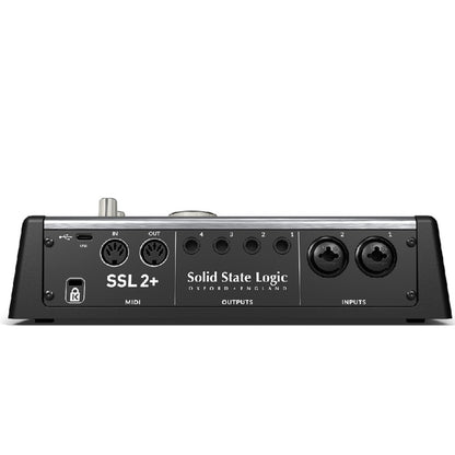 Solid State Logic SSL 2+ MKII 2-in 4-out USB Audio Interface