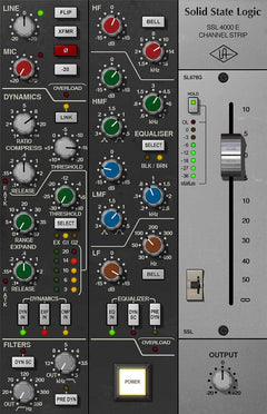 UAD SSL 4000 E Channel Strip Audio Plug-in