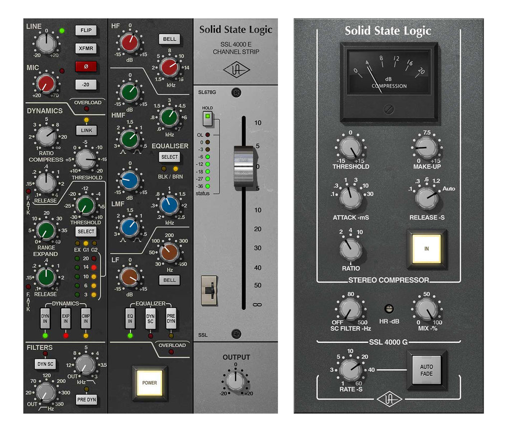 UAD SSL 4000 Series Console Bundle Audio Plug-in