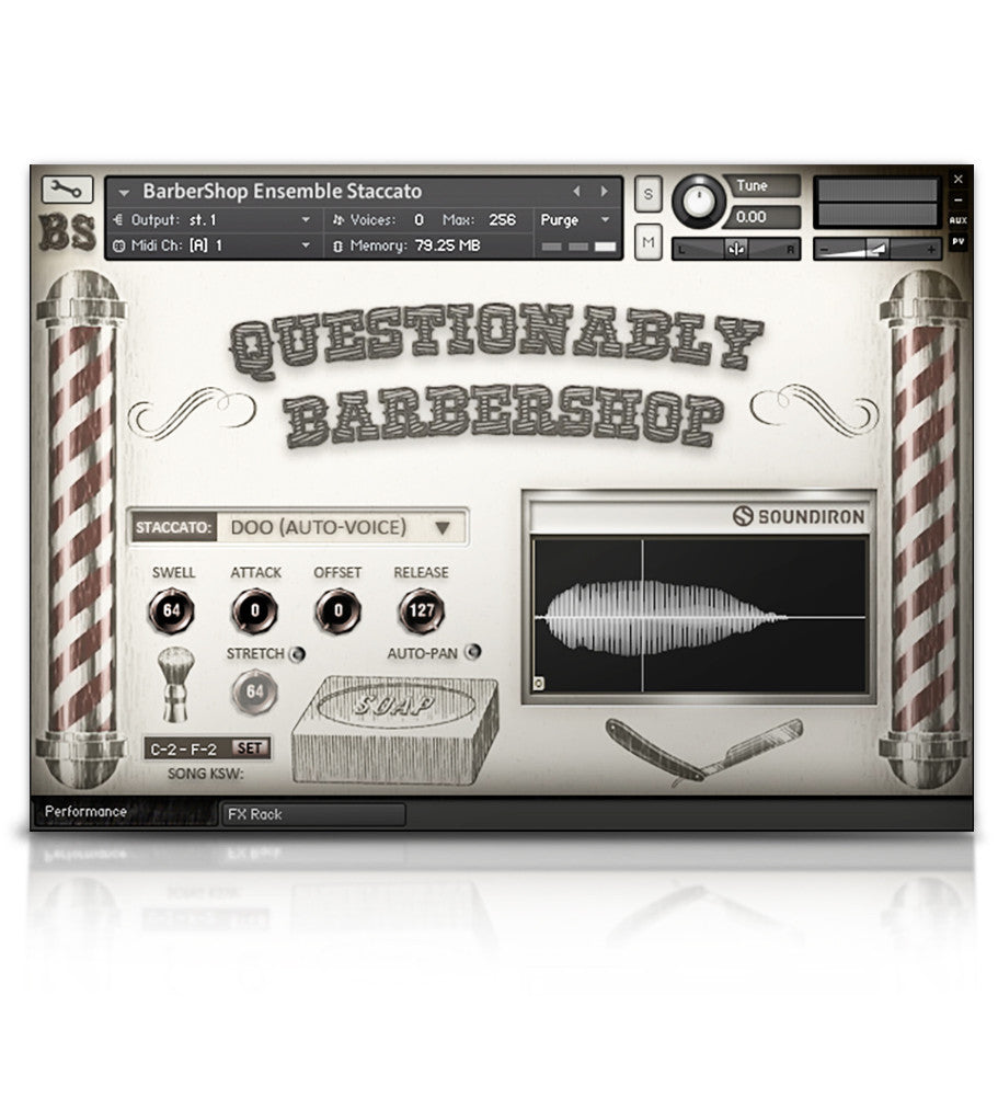 Soundiron Questionably Barbershop