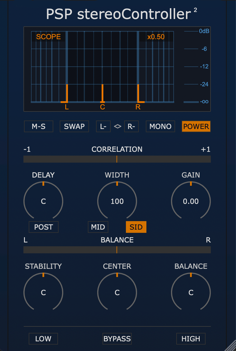 PSP StereoController2: Stereo Controller