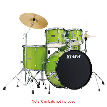 Tama ST52H5 Stagestar 5 Piece Acoustic Drum Kit with Hardware, Throne