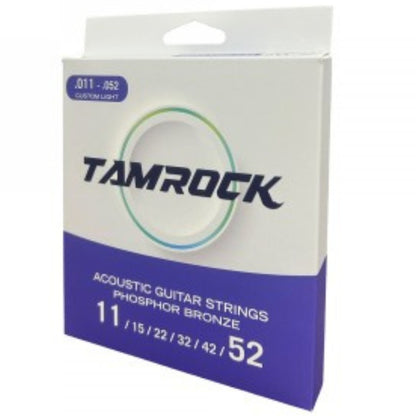 Tamrock AG-1152-PB Phosphor Bronze Acoustic Guitar Strings - Custom Light - 11-52