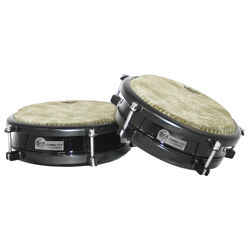 Toca TCCD-10-11S 10+11" Commuter Conga with Double Stand