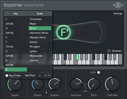 Universal Audio Topline Vocal Tune