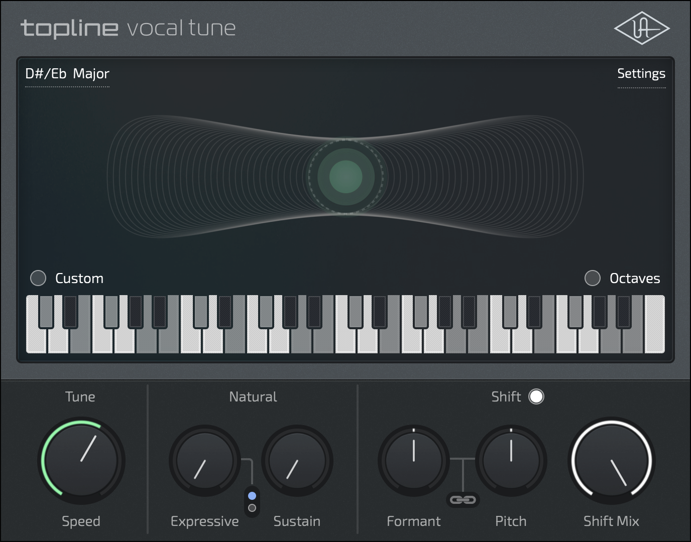Universal Audio Topline Vocal Tune