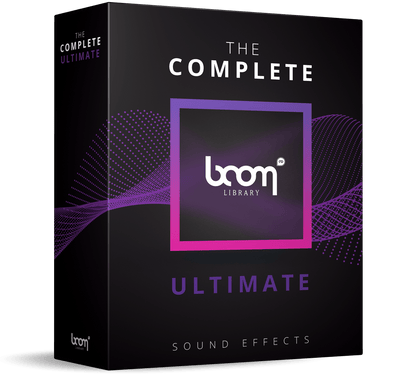 The Complete BOOM Ultimate STEREO Sound Effects Library