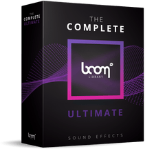 The Complete BOOM Ultimate STEREO Sound Effects Library
