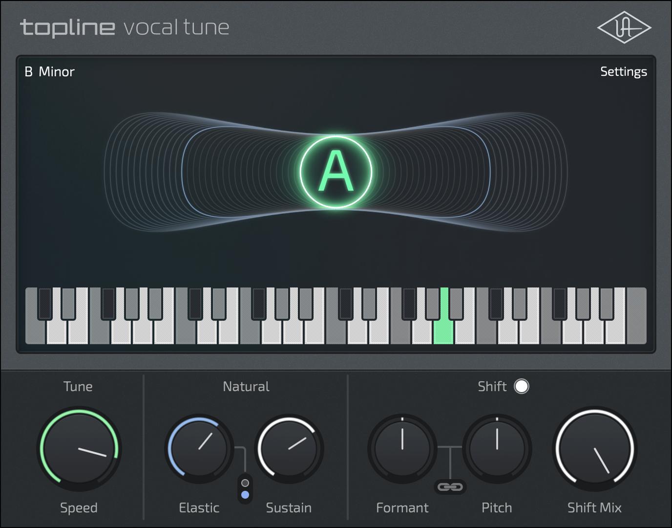 Universal Audio Topline Vocal Tune