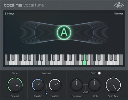 Universal Audio Topline Vocal Tune