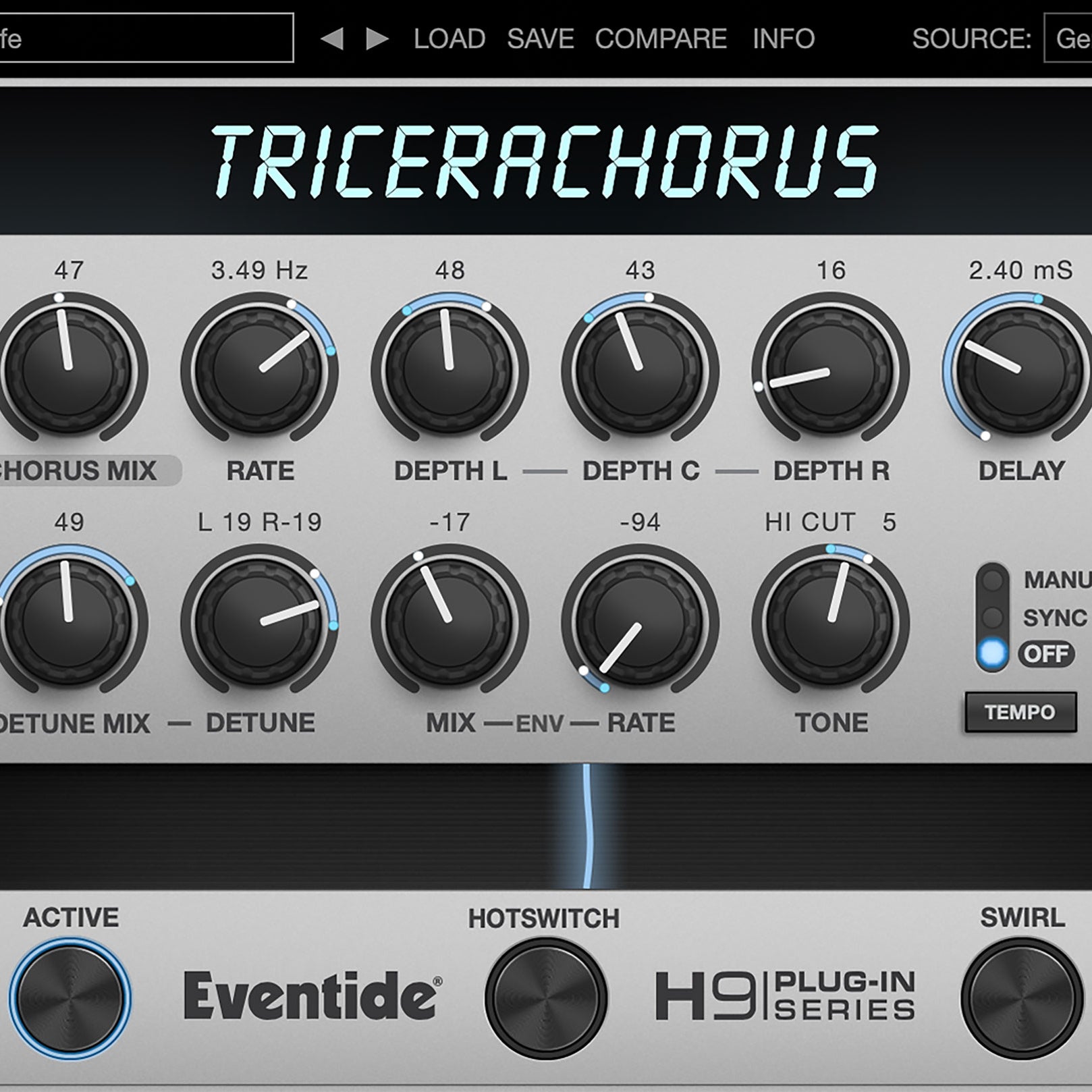 Eventide TriceraChorus