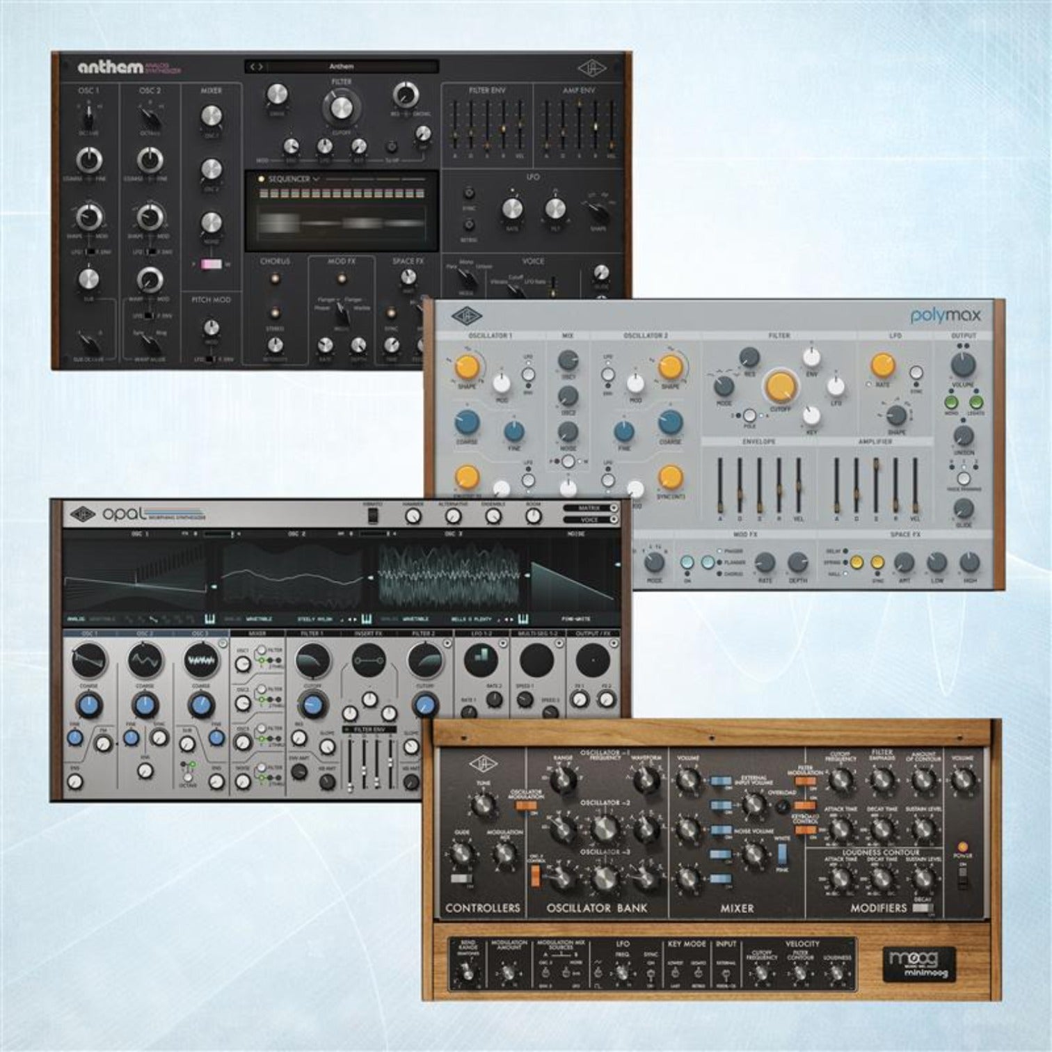 UNIVERSAL AUDIO Virtual Instruments Universal Audio Synth Collection