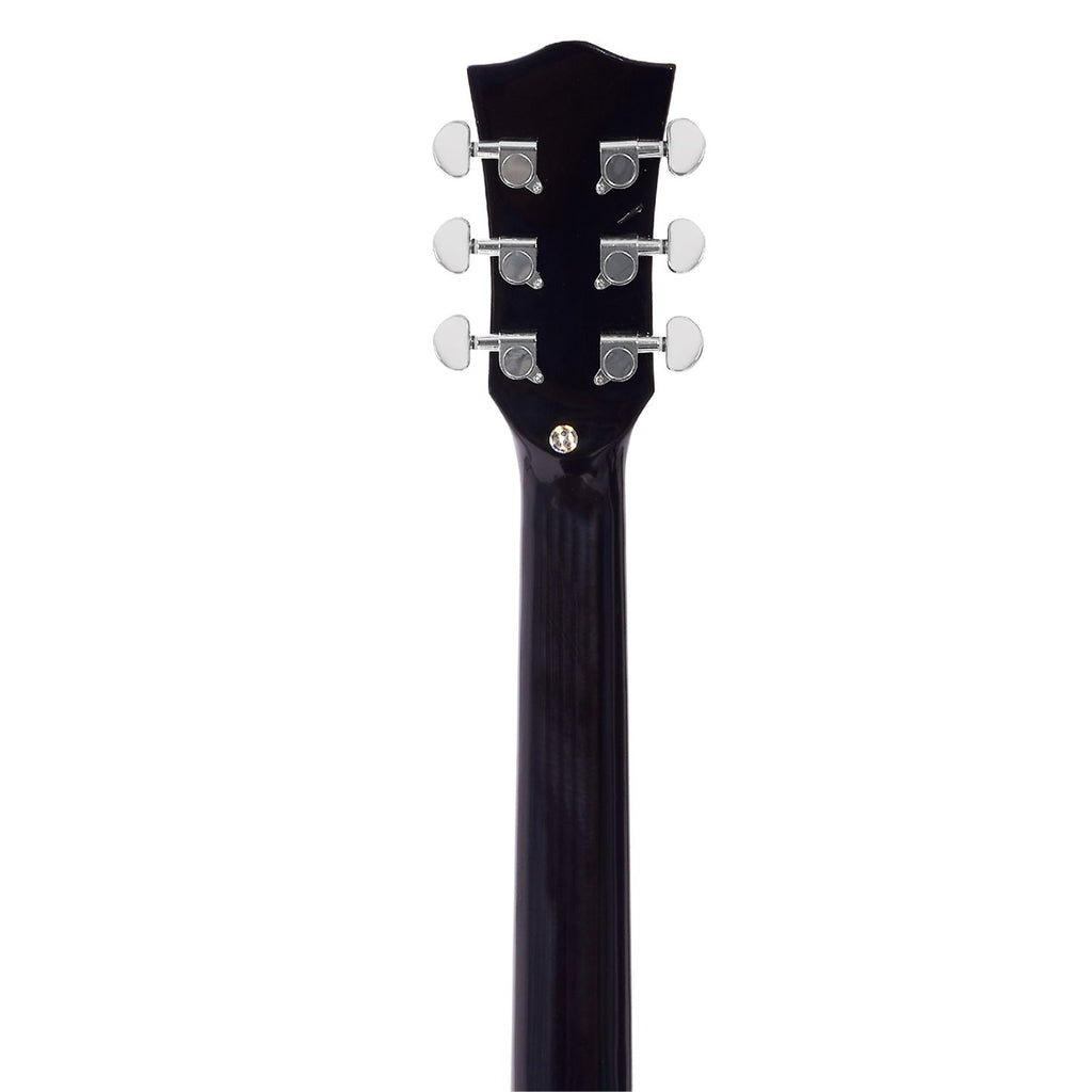 Vault EA20 Guitar Kit with Learn to Play Ebook, Bag, Strings, Straps, Picks, String winder & Polishing Cloth - 40 inch Cutaway Acoustic Guitar