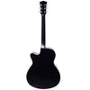Vault EA20 Guitar Kit with Learn to Play Ebook, Bag, Strings, Straps, Picks, String winder & Polishing Cloth - 40 inch Cutaway Acoustic Guitar