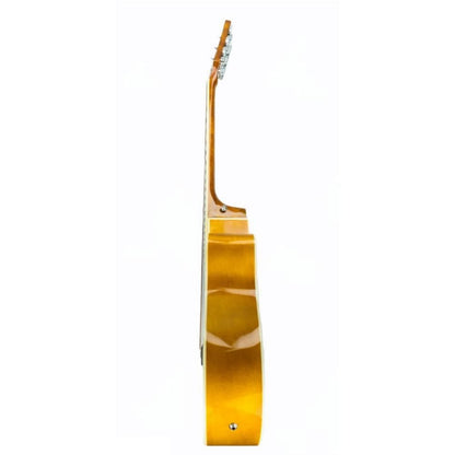 Vault EA20 Guitar Kit with Learn to Play Ebook, Bag, Strings, Straps, Picks, String winder & Polishing Cloth - 40 inch Cutaway Acoustic Guitar