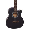 Vault EA20 Guitar Kit with Learn to Play Ebook, Bag, Strings, Straps, Picks, String winder & Polishing Cloth - 40 inch Cutaway Acoustic Guitar