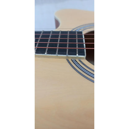 Vault EA20 Guitar Kit with Learn to Play Ebook, Bag, Strings, Straps, Picks, String winder & Polishing Cloth - 40 inch Cutaway Acoustic Guitar - Open Box B Stock