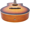 Vault EA20 Guitar Kit with Learn to Play Ebook, Bag, Strings, Straps, Picks, String winder & Polishing Cloth - 40 inch Cutaway Acoustic Guitar