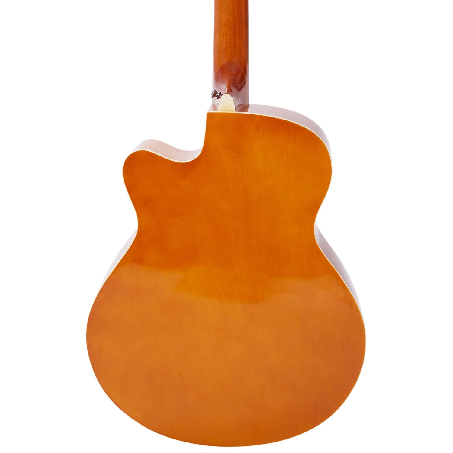 Vault EA20 Guitar Kit with Learn to Play Ebook, Bag, Strings, Straps, Picks, String winder & Polishing Cloth - 40 inch Cutaway Acoustic Guitar