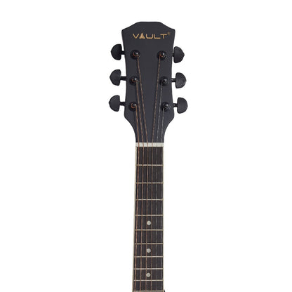 Vault Junior 30 Inch Acoustic Guitar with Truss Rod, Gig-Bag, Strings, Straps, Picks, String Winder, Polishing Cloth & E-Book - Perfect for Kids (Age 5-8 Years)
