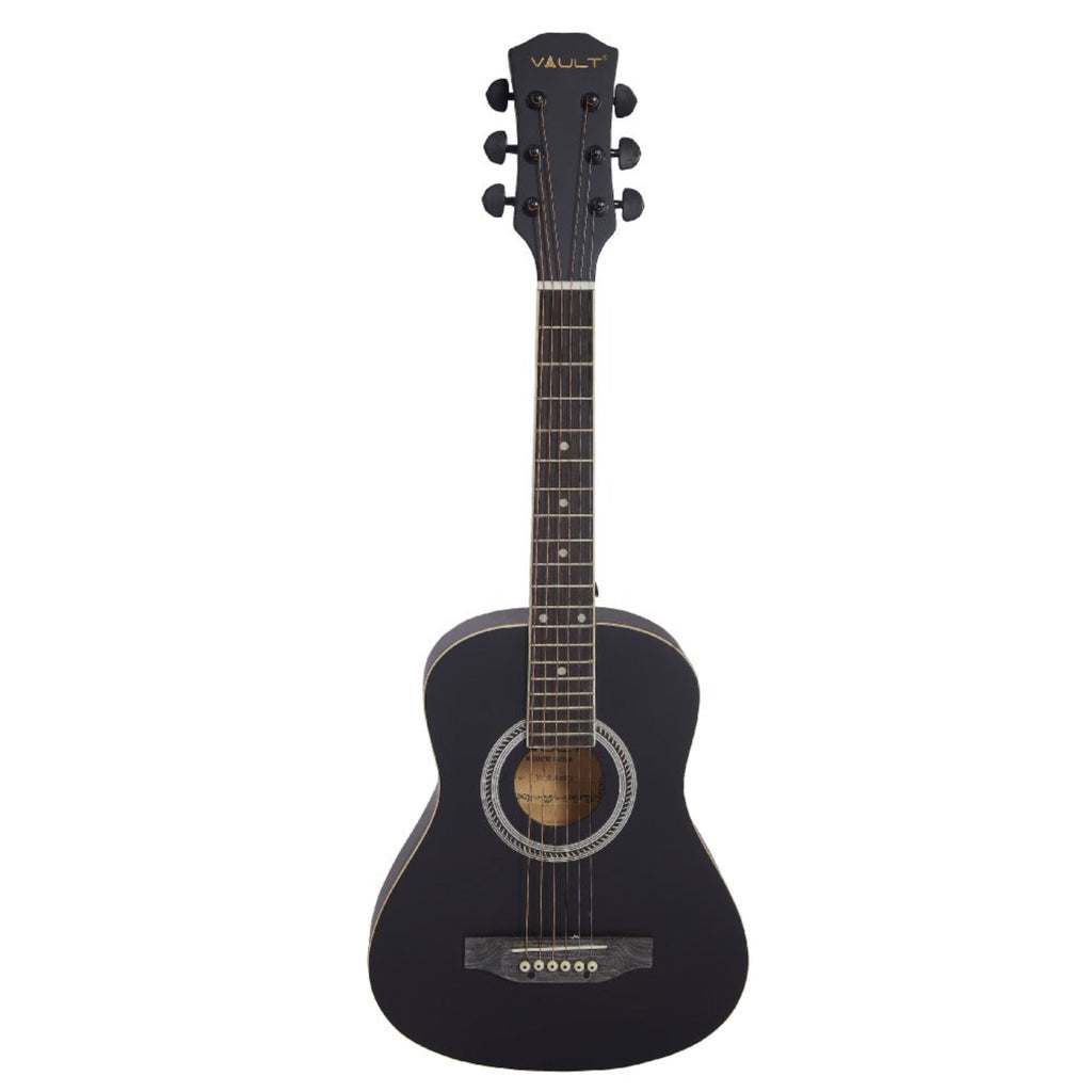 Vault Junior 30 Inch Acoustic Guitar with Truss Rod, Gig-Bag, Strings, Straps, Picks, String Winder, Polishing Cloth & E-Book - Perfect for Kids (Age 5-8 Years)