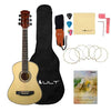 Vault Junior 30 Inch Acoustic Guitar with Truss Rod, Gig-Bag, Strings, Straps, Picks, String Winder, Polishing Cloth & E-Book - Perfect for Kids (Age 5-8 Years)