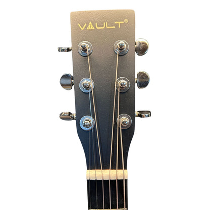 Vault EA40 41 inch Premium Solid Spruce-Top Cutaway Acoustic Guitar - Open Box
