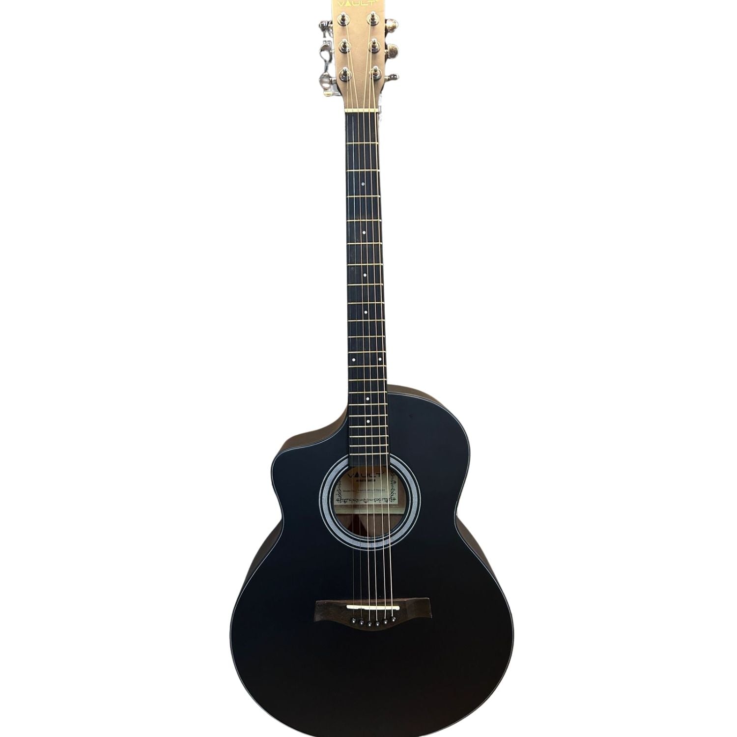 Vault EA40 41 inch Premium Solid Spruce-Top Cutaway Acoustic Guitar - Open Box