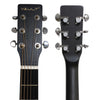 Vault EA40 41 inch Premium Solid Spruce-Top Cutaway Acoustic Guitar