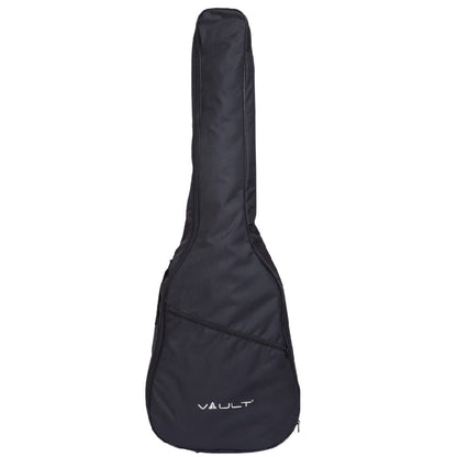 Vault EB40CE 4 String Solid Top Acoustic Bass Guitar With EQ and Padded Gigbag - 34" Scale Length