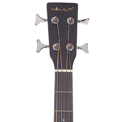 Vault EB40CE 4 String Solid Top Acoustic Bass With EQ and Padded Gigbag - 34" Scale Length