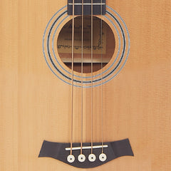 Vault EB40CE 4 String Solid Top Acoustic Bass With EQ and Padded Gigbag - 34" Scale Length