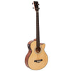 Vault EB40CE 4 String Solid Top Acoustic Bass With EQ and Padded Gigbag - 34" Scale Length