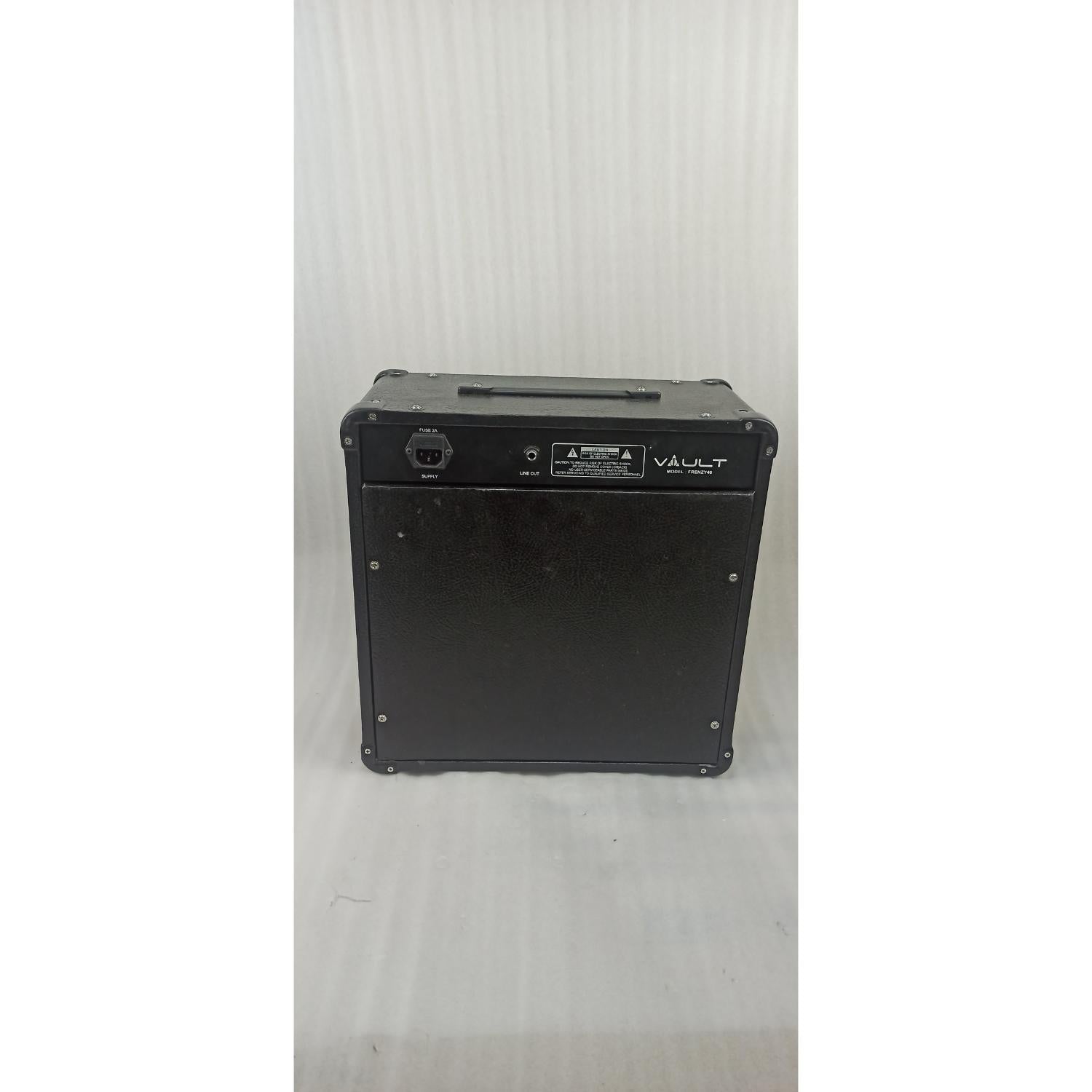 Vault Frenzy 40 Watt Combo Guitar Amplifier with Analog Distortion, Reverb & Delay All Playable Together - Open Box