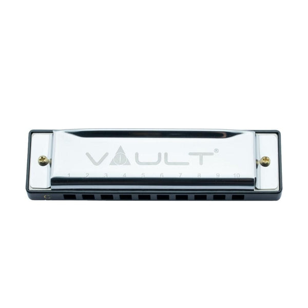 vault harmonicas vault ha1000 10-hole beginner harmonica   #key_c