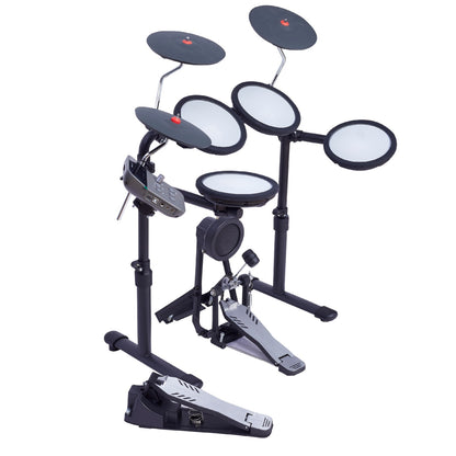 Vault Impact Junior Electronic Drum Kit with All-Mesh Pads, USB-C Module and 60+ Build-In Sounds