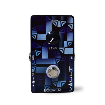 Vault Effect Pedals Vault Looper Guitar Effects Pedal with 10 Minutes Looping and Unlimited Overdubs