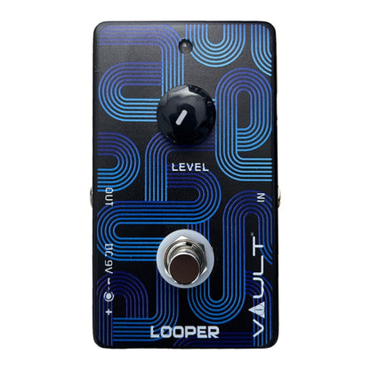 Vault Effect Pedals Vault Looper Guitar Effects Pedal with 10 Minutes Looping and Unlimited Overdubs