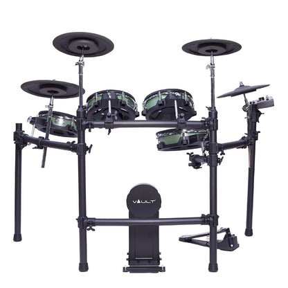Vault Performer Electronic Drum Kit with Full-Size Mesh Pads, Triple Zone Cymbals and Advanced Module with 900+ Sounds