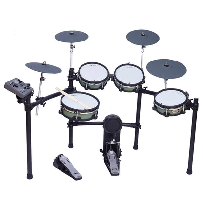 Vault Performer Electronic Drum Kit with Full-Size Mesh Pads, Triple Zone Cymbals and Advanced Module with 900+ Sounds
