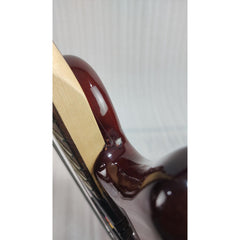 Vault Performer Pro RB6 Six String Electric Bass Guitar - High Gloss Solid Mahogany - Open Box