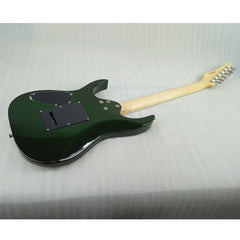 Vault RG1 Soloist Premium Electric Guitar - Transparent Green Burst - Open Box B Stock