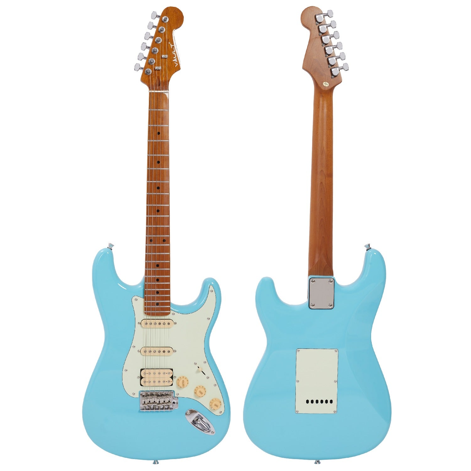 Vault ST2 Stratocaster Style Electric Guitar with Premium Alnico 5 Pickups