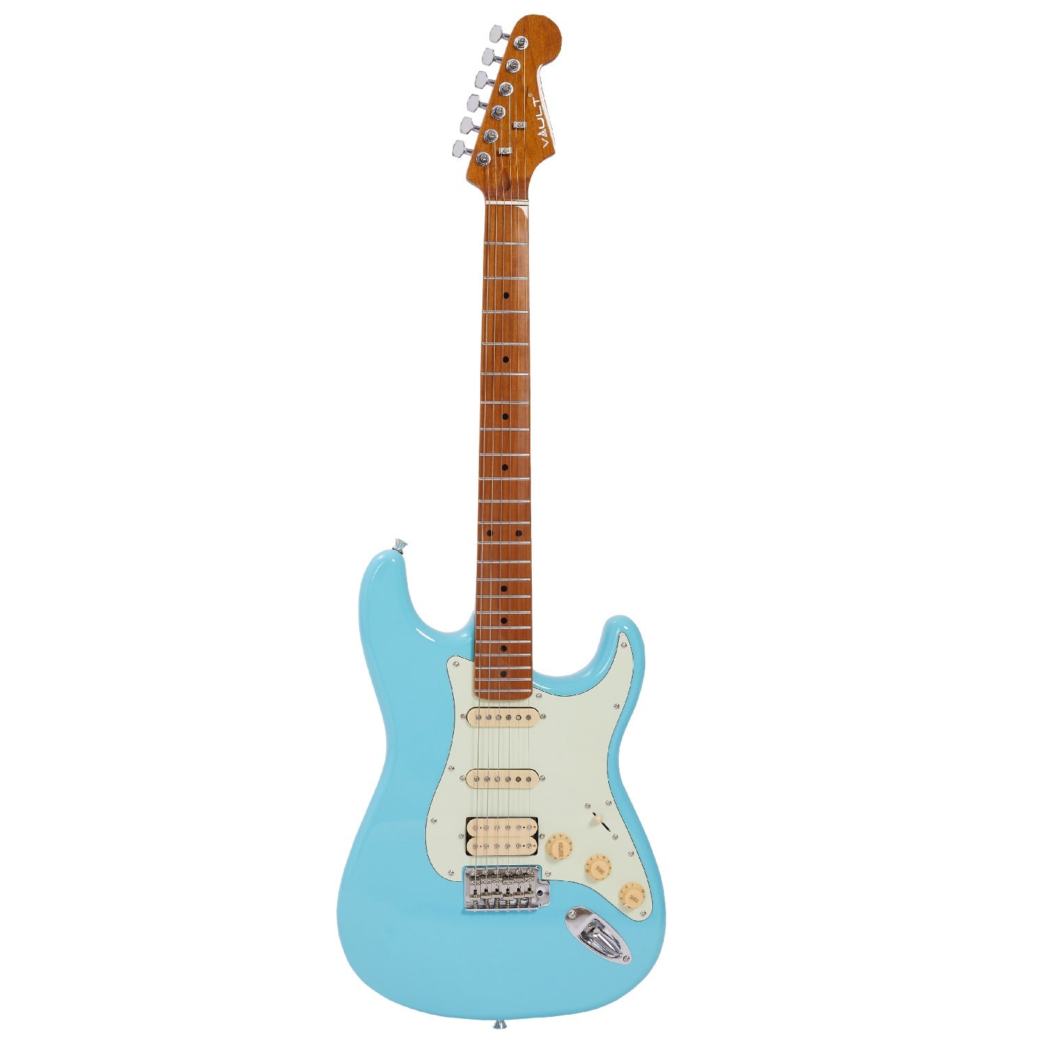 Vault ST2 Stratocaster Style Electric Guitar with Premium Alnico 5 Pickups