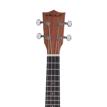 Vault UK-1000SC 21-Inch Solid Spruce Top Premium Semi Cutaway Soprano Ukulele