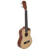 Vault UK-1000TC 26-Inch Solid Spruce Top Premium Semi Cutaway Tenor Ukulele - Open Box